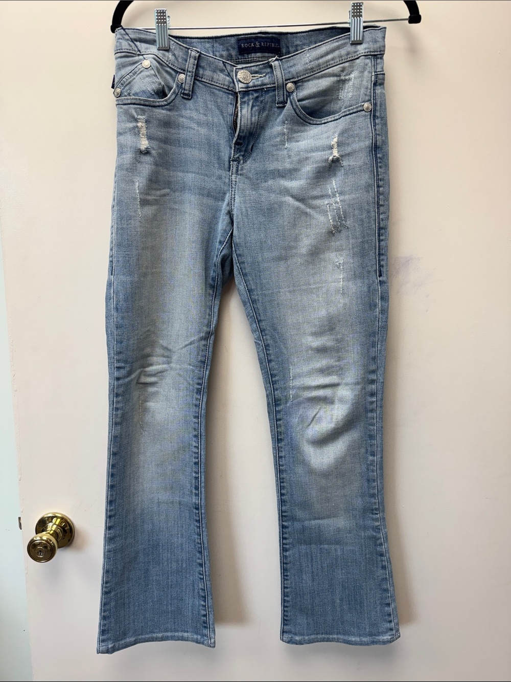 Rock & Republic Light Blue Flare Jeans